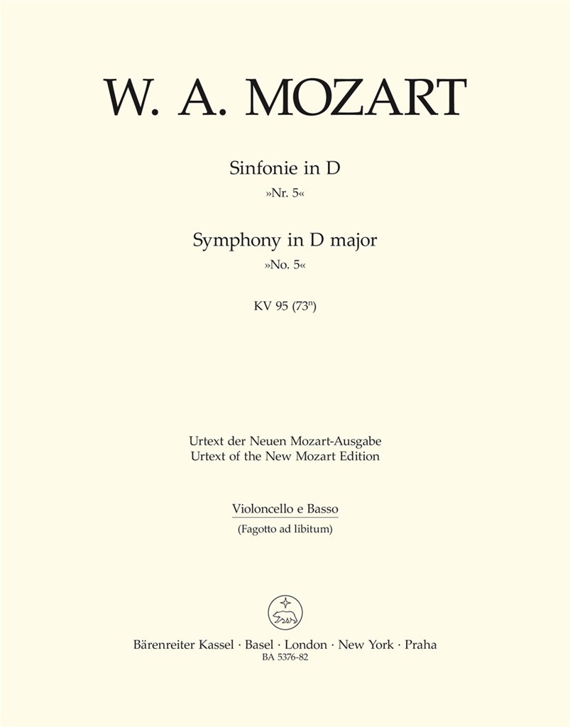 Symphony in D major (K.95)
